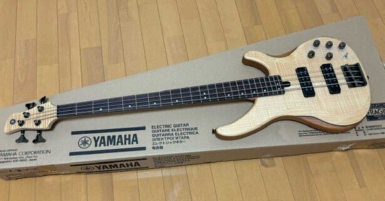 My New Gear…【二人目の四弦（YAMAHA TRBX604 FM）加入の記。】｜Neii