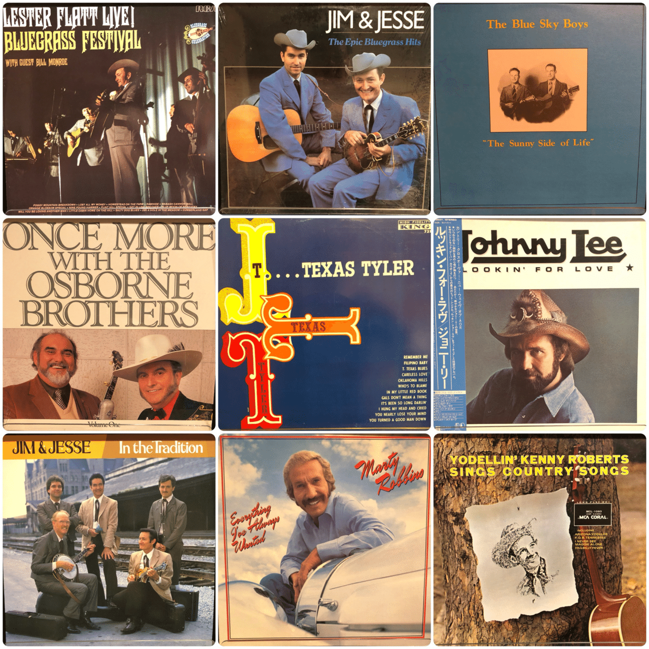 カントリー＆ブルーグラスを大量入手｜Takeshi Tada