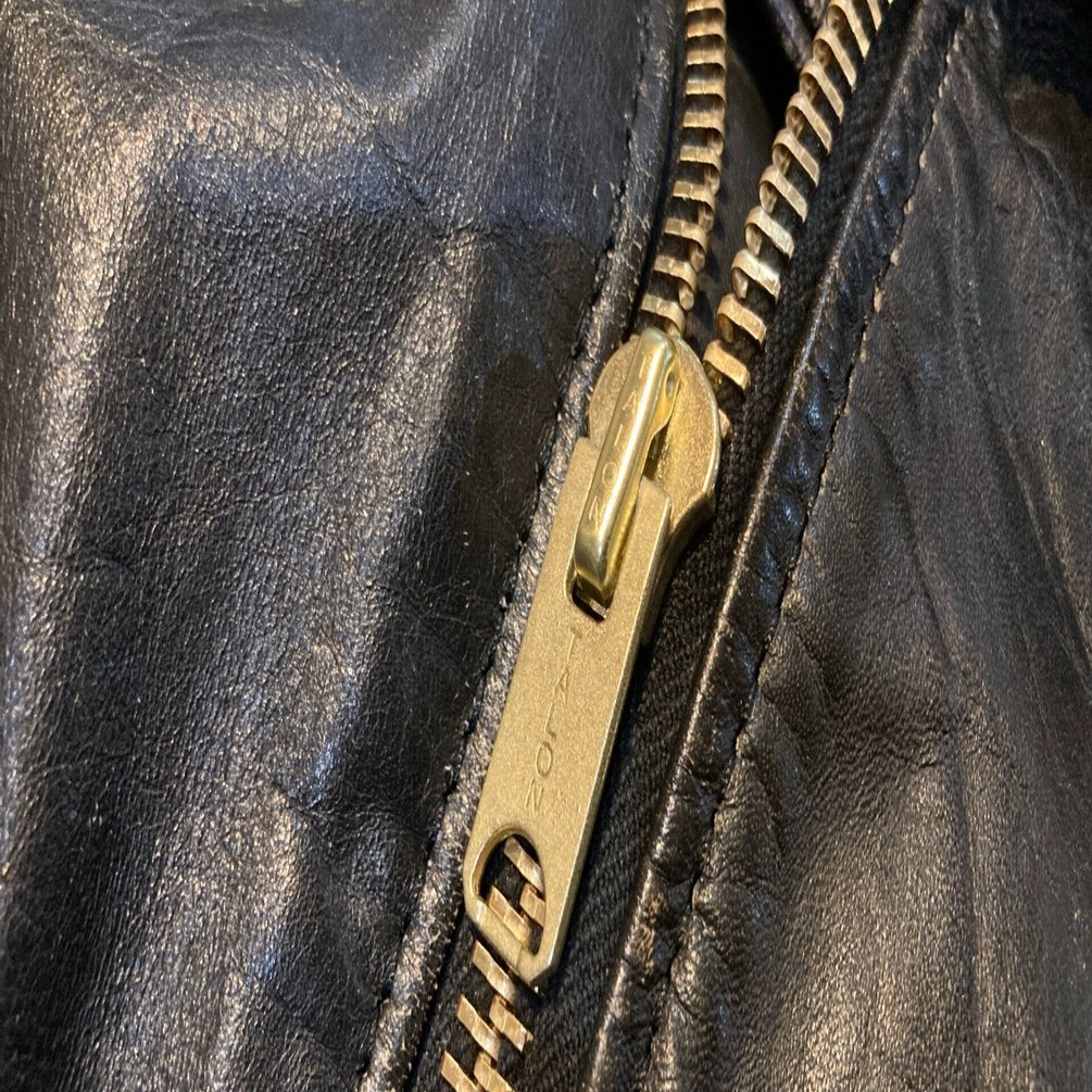 ライダースジャケットの金物オール交換 vol.4】70's Vintage Schott