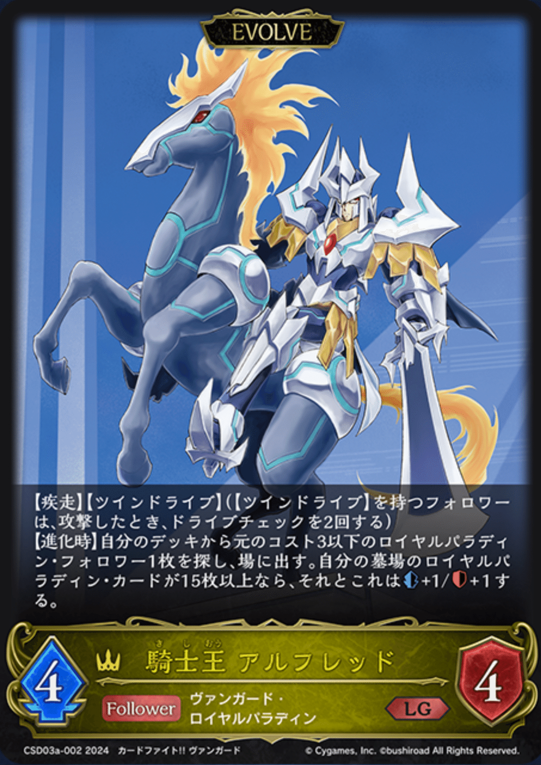 シャドウバースエボルヴ】コラボパック『ヴァンガード』を触った感想