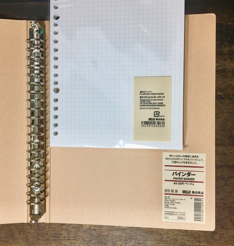 無印良品 裏うつりしにくいルーズリーフはどのぐらい裏うつりしにくいのか マルイ Note 無印良品 裏うつりしにくいルーズリーフはどのぐらい裏うつりしにくいのか マルイ Note