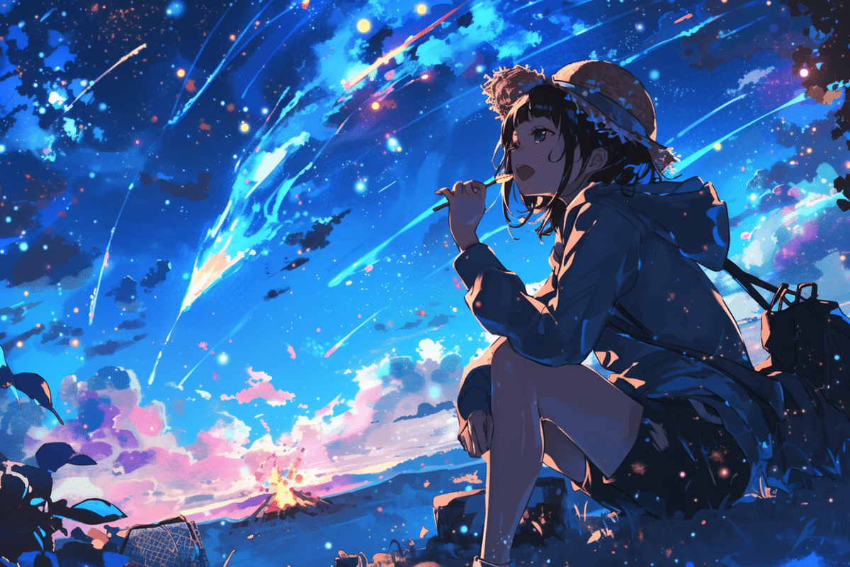 在庫2点✨金縁ver✨超美麗イラスト✨夜空と星の魔法の庭の神秘のタロットカード 夜を照らす星 タロットカード 夜を照らす星 - ショップ