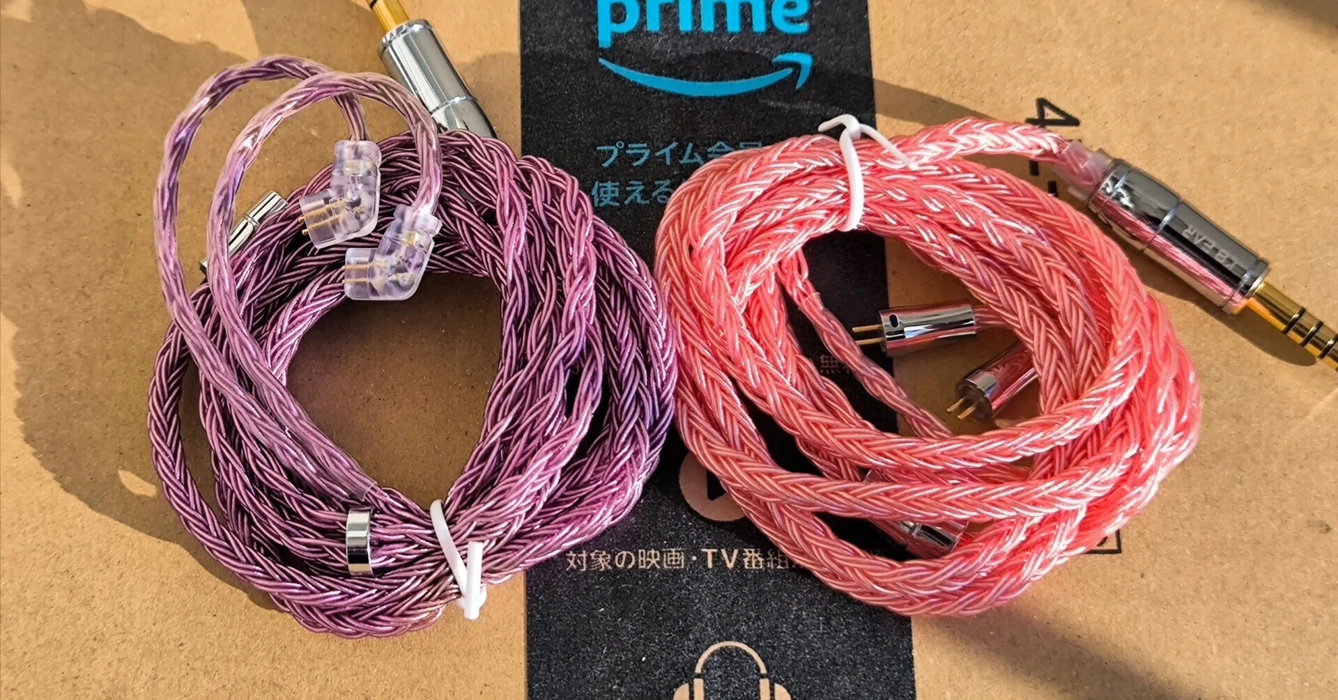 KBEAR ST18はポップでカラフルなイヤホンケーブル #PR｜西野 績葉
