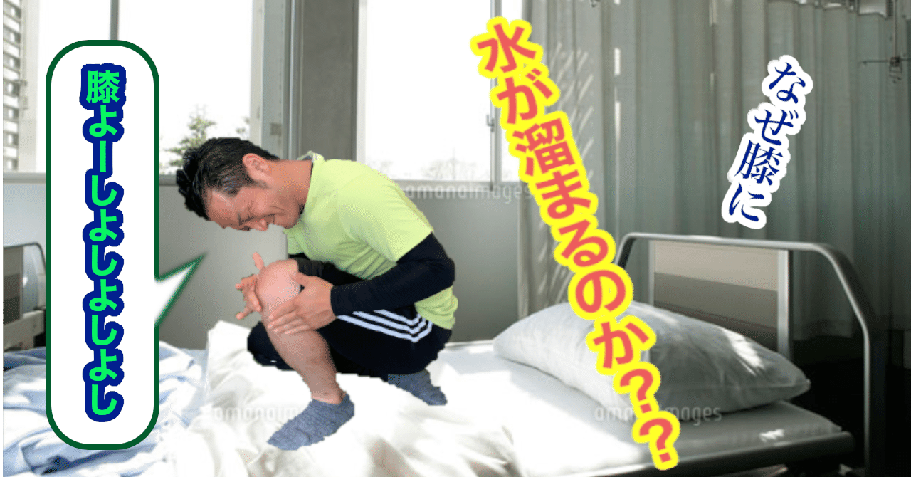 なぜ膝に水が溜まるのか かめじゅん Note