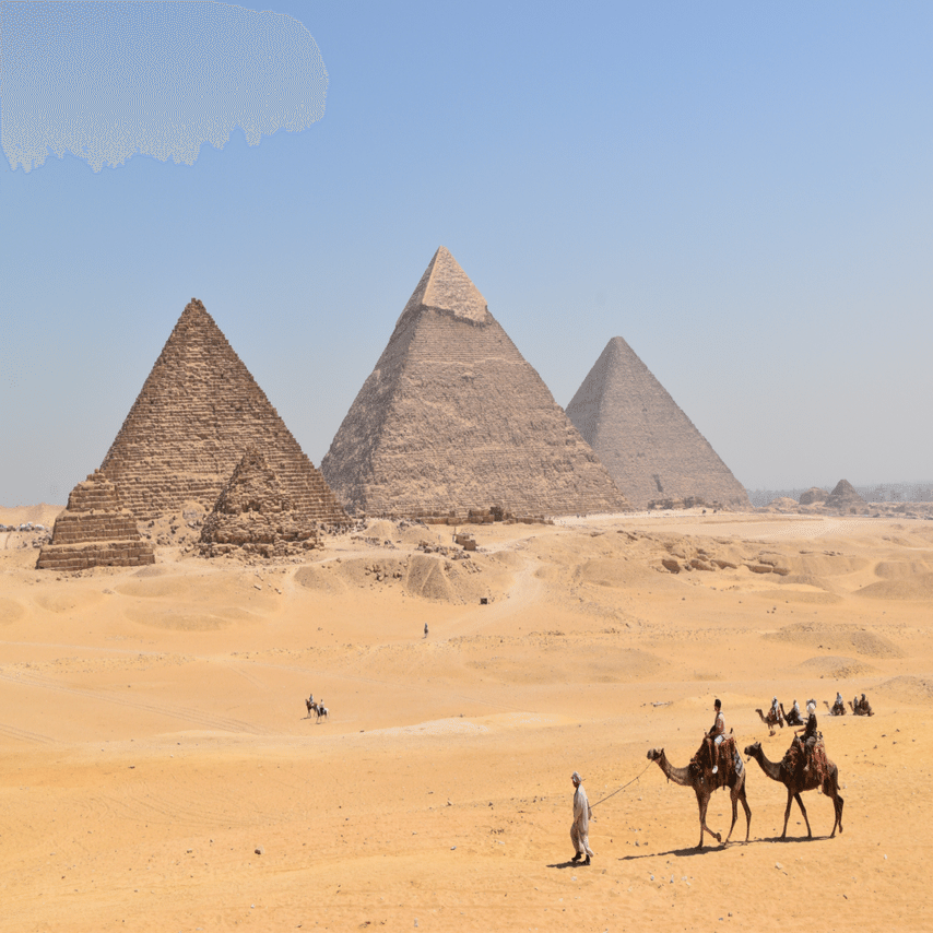 世界一周 day61【ギザの3大ピラミッド観光🇪🇬】~世界一周新婚旅行~｜TK