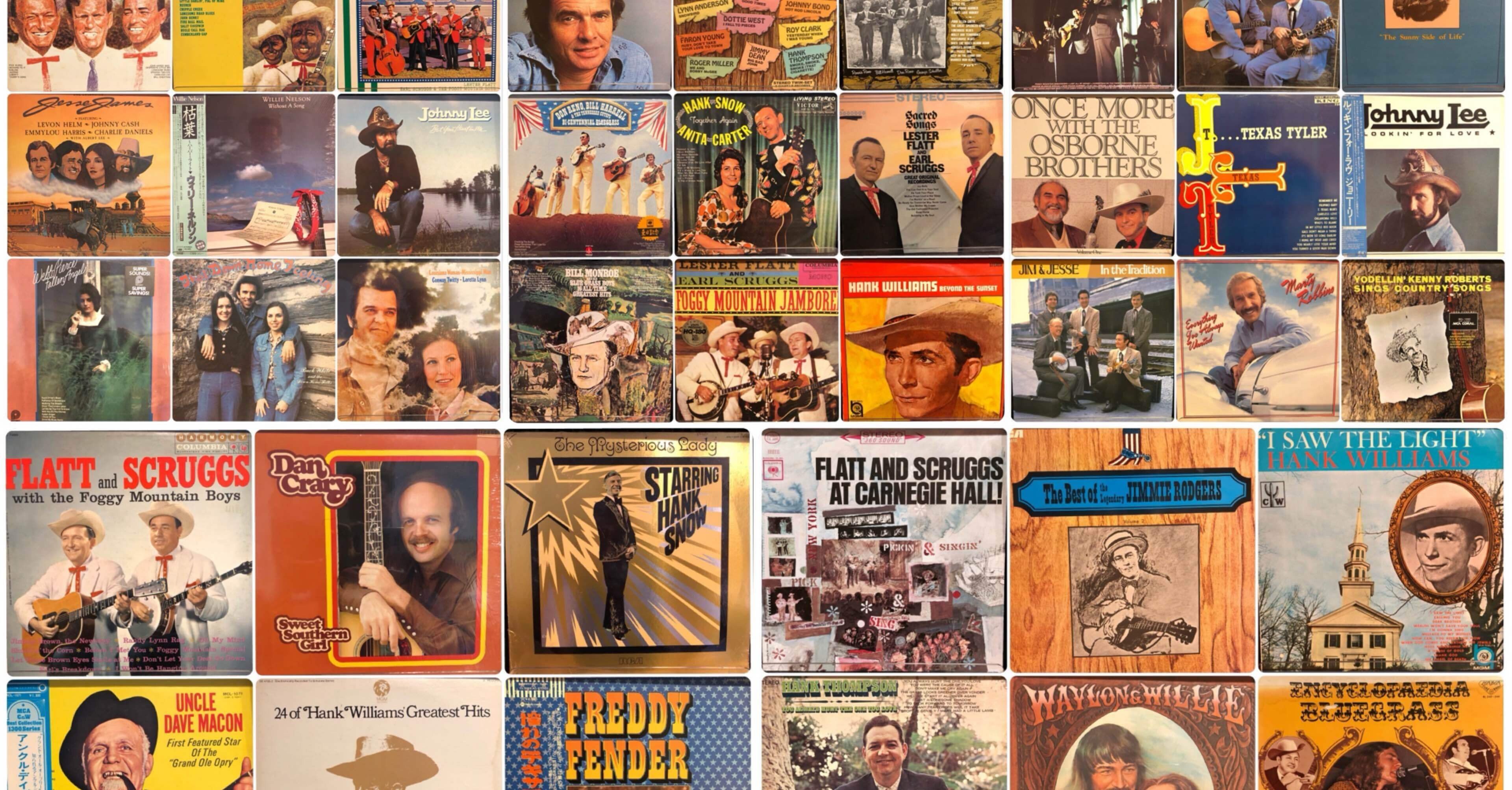 カントリー＆ブルーグラスを大量入手｜Takeshi Tada