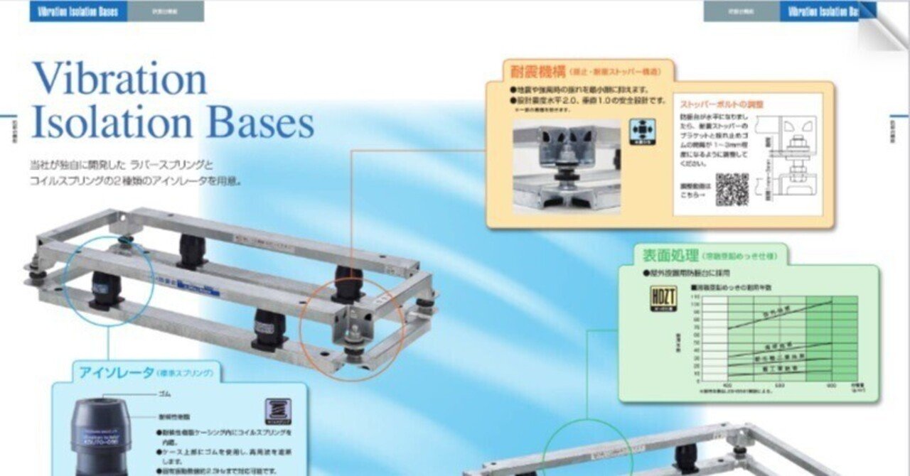 防振架台とは?｜kousanshajyumin
