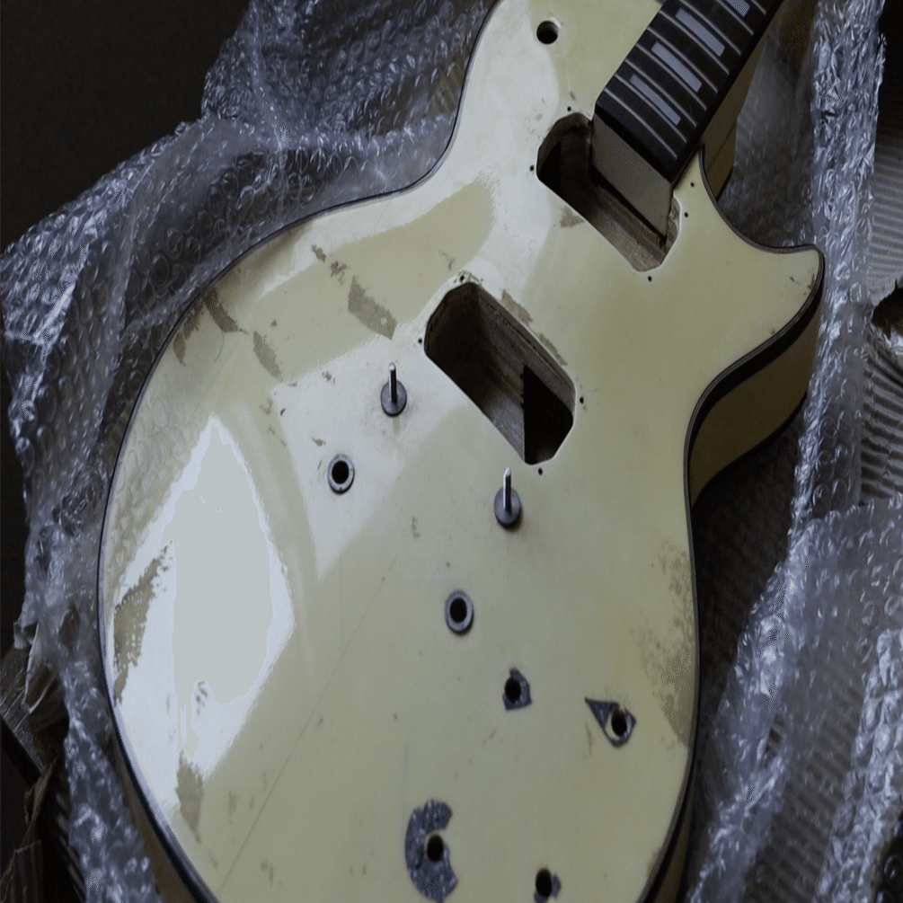 Fresher レスポールタイプのレストアとモディフィケーション 1