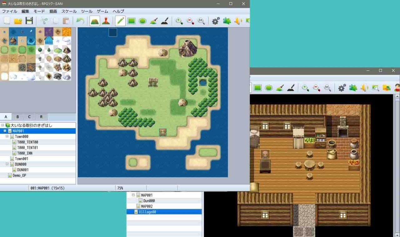 Rpgツクールmvを試してみた話 絵かき浅野 猫 キイチ マンガお休み中 マンガは素人です Note