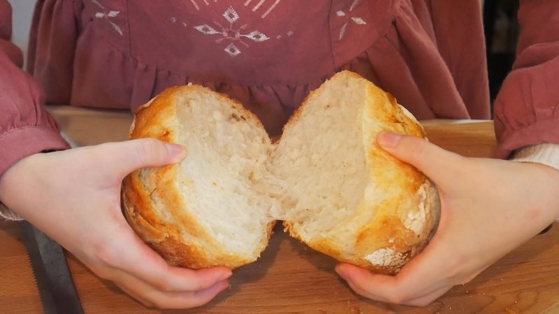 とっても簡単 材料5つでパンを焼こう はるあん Note