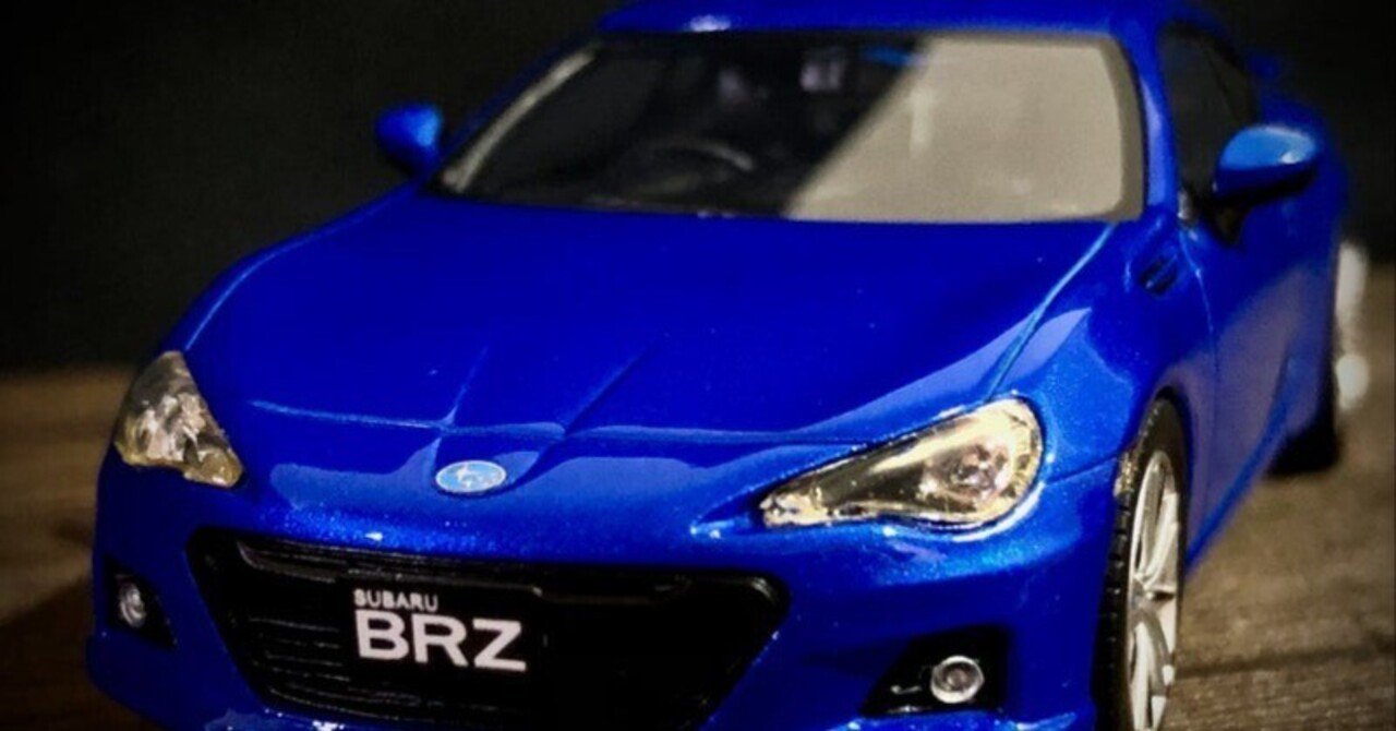 ENIF 1/43 スバル BRZ tS GTパッケージ サテンホワイトパール