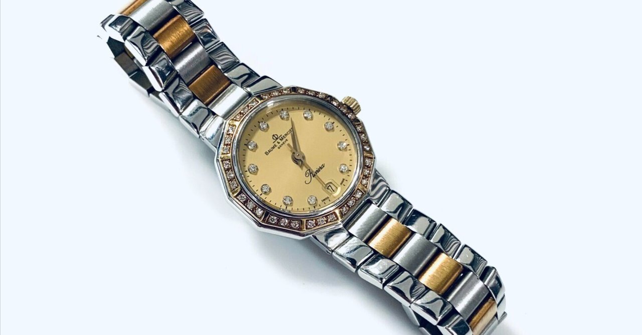 Baume & Mercier Riviera 時計 電池切れ 遺品整理(ボーム Baume & Mercier Riviera 時計 電池切れ 遺品整理(ボーム