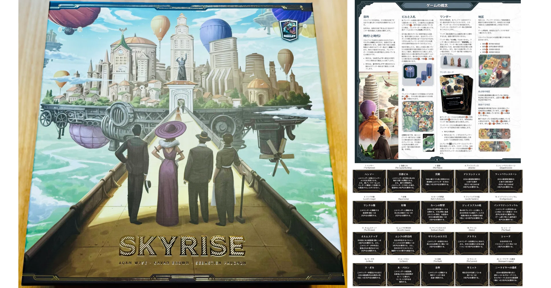 スカイライズ(Skyrise) ルールブック和訳、カード日本語化シート｜ats