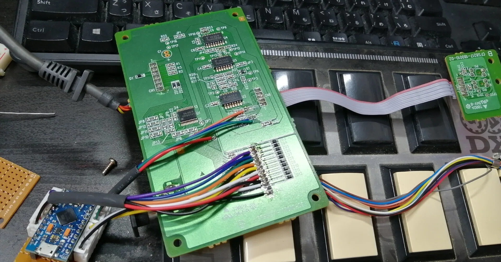 PS2用IIDX専コンを改造してINFINITASに対応させてみた その1(汎用基板