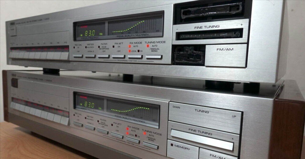 YAMAHA T-2000W 修理調整記録3｜BLUESS Laboratory