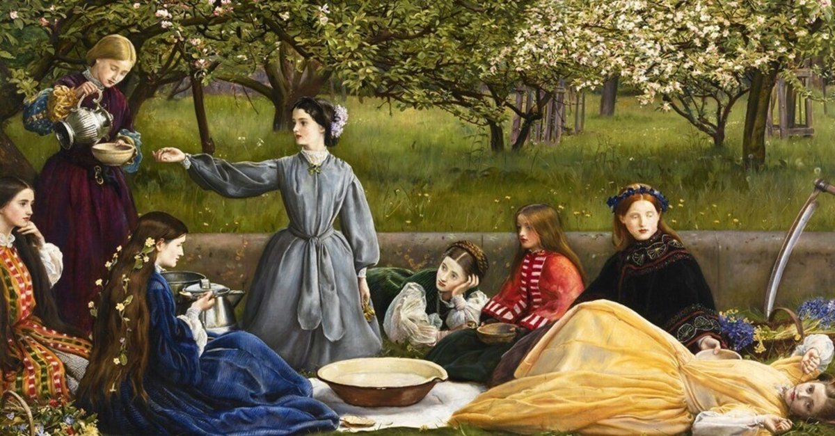 新品正規品  ラファエル前派のモデル グレイ姉妹｜薄明かりの絵画 アート・デザイン・音楽