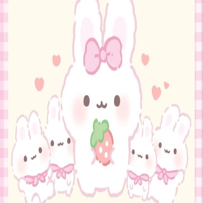 うさぎといちごのおはなし｜もか汰