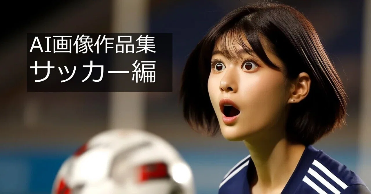 AI画像作品集「サッカー編」｜ならなすお