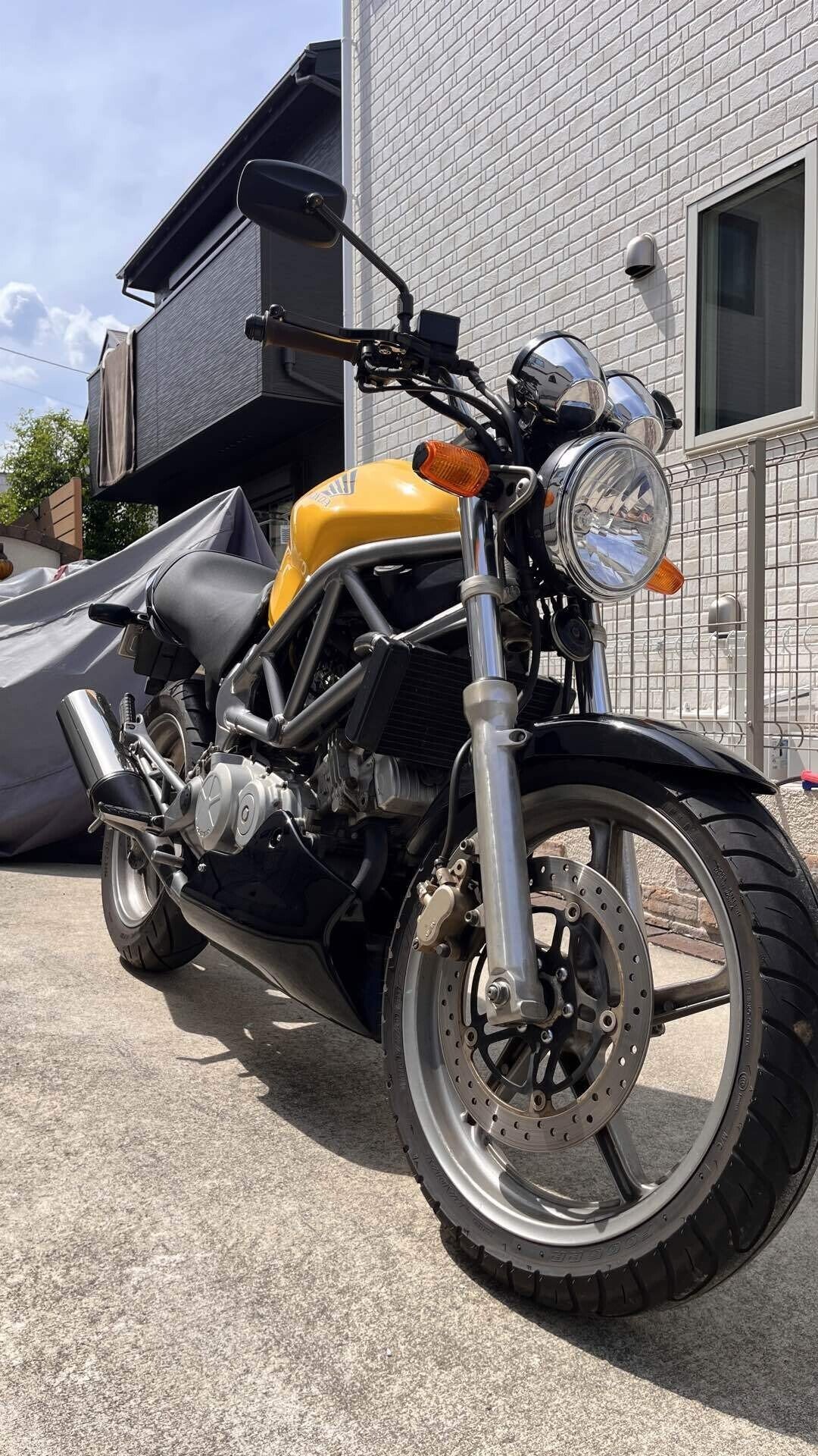 VTR250 アンダーカウル取り付け|バイク33 VTR250 アンダーカウル取り付け|バイク33