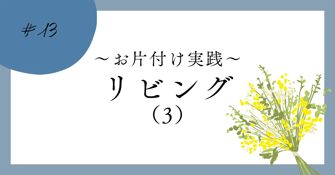 13 リビング（テレビ周り）収納（3）DWE教材を子供がもっと手に取り