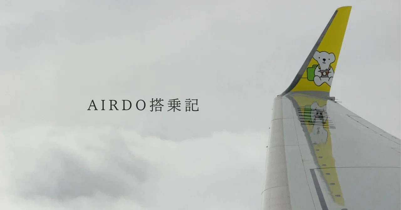 AIRDO搭乗記・HND→OBO】CA受験のご参考になりますように｜【CA.jp】CA 