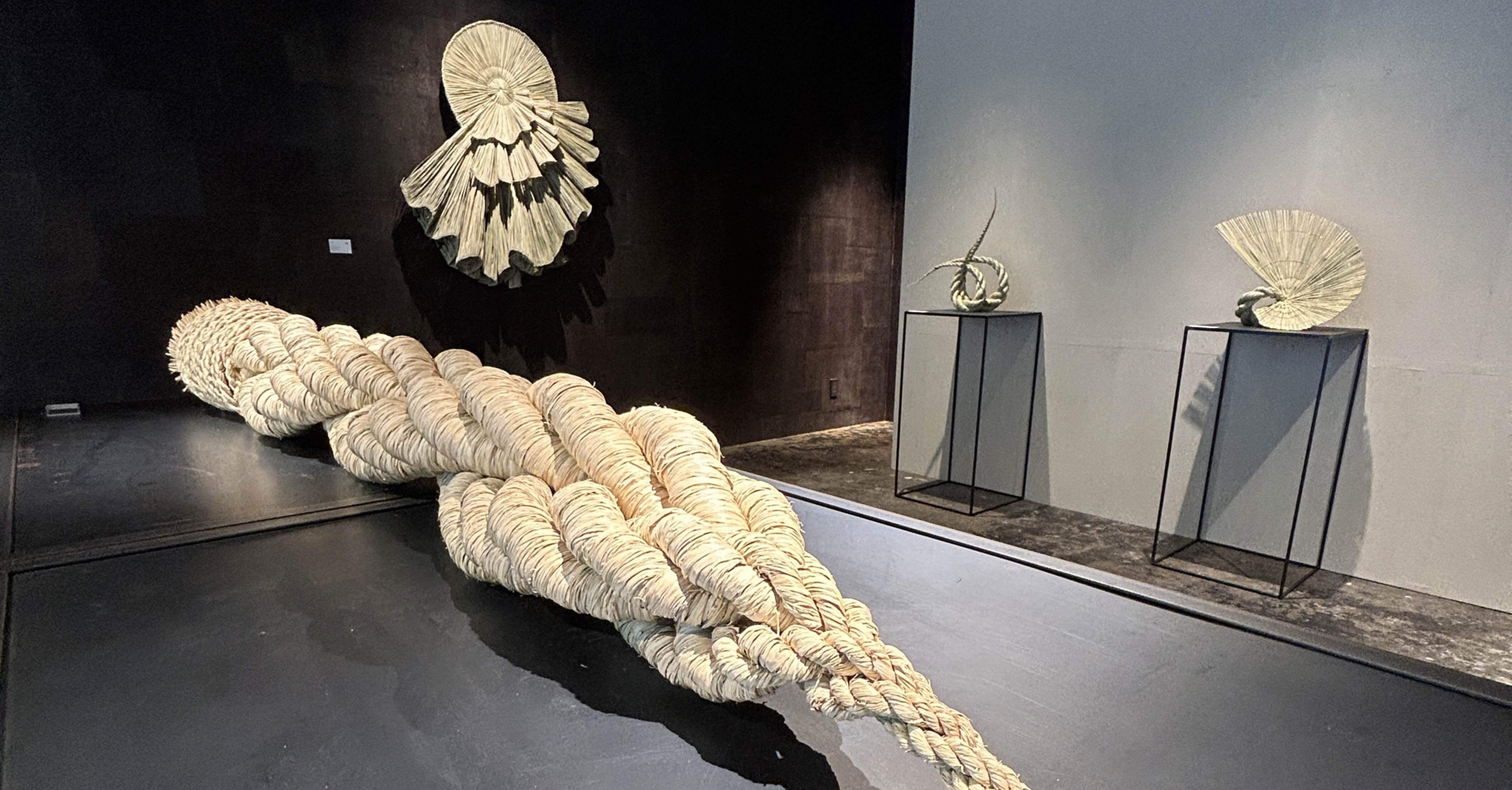 藤井桃子さんの藁作品｜chizuru