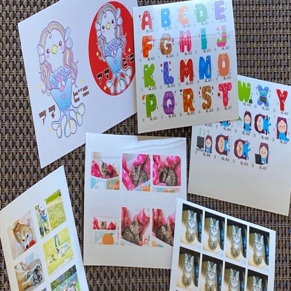 コンビニで1枚の紙に複数の写真を印刷する方法をすべて試した｜あいこうら