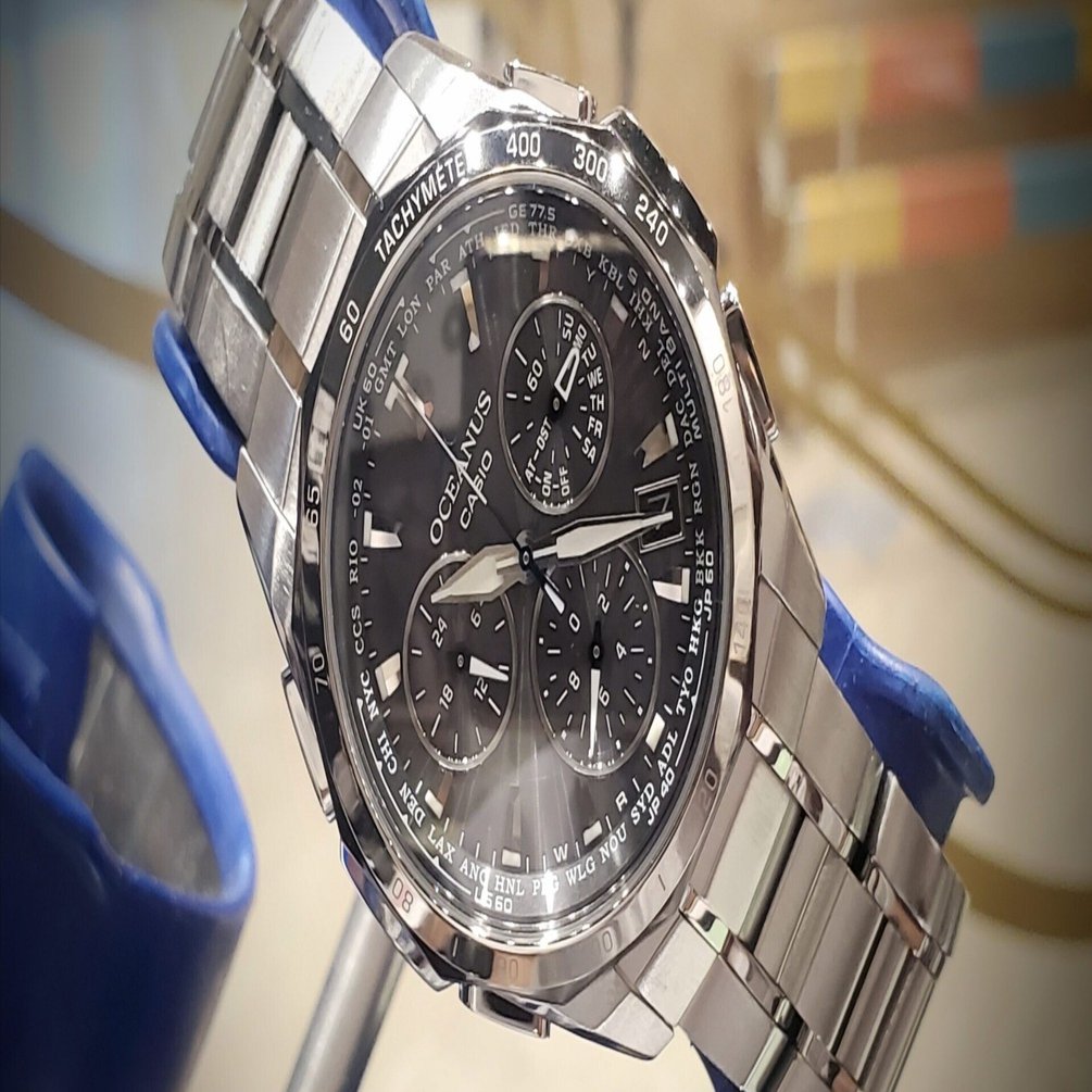 オシアナス（OCEANUS）時計の修理・電池交換ガイド〜東京だとどこに