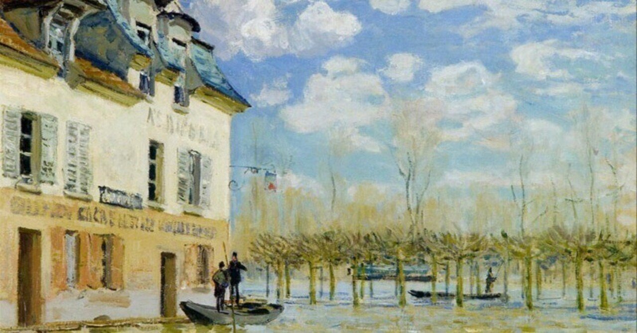 透明な印象 －シスレーの風景画の美しさ｜ミック@アート好きのノート