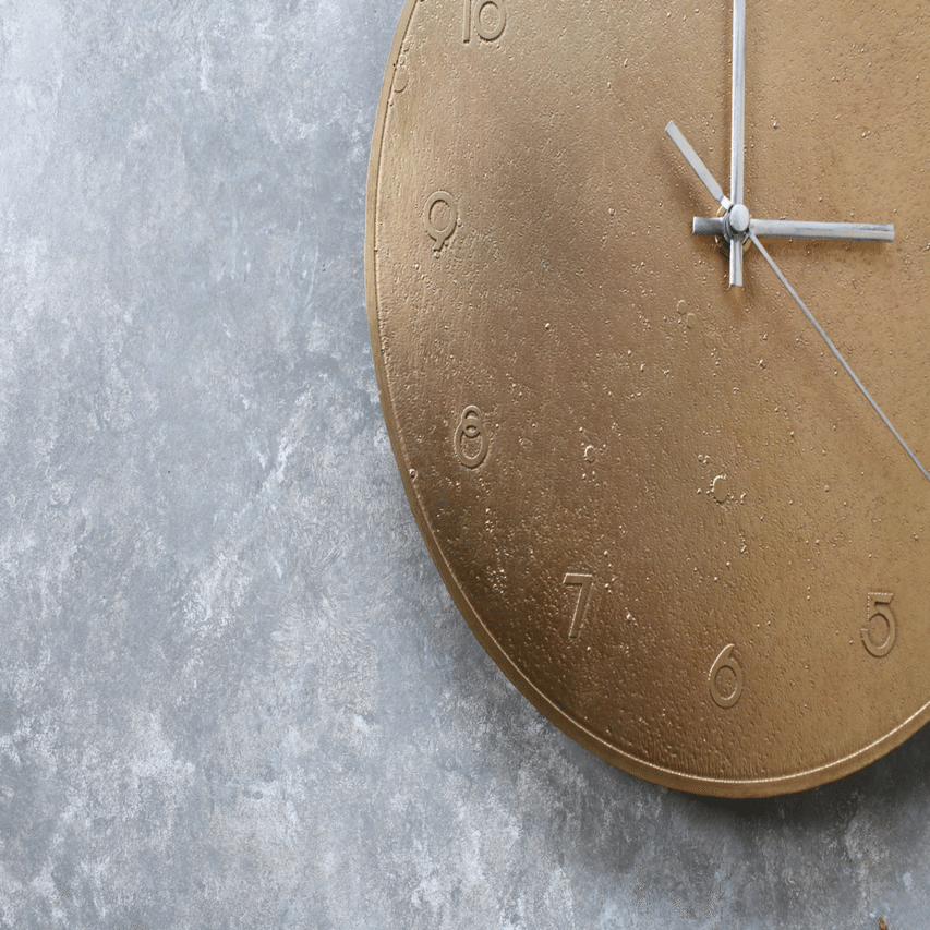 真鍮製掛時計 クオーツムーブメント アームス ◇AMS 7301◇真鍮とガラスの 振り子時計◇クォーツ