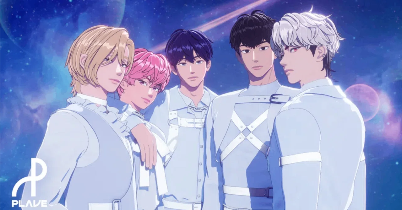 K-POPバーチャルアイドルグループ　PLAVE　カード　アニメ　16種　セット HYBE JAPAN、K-POPバーチャルアイドル「PLAVE」の日本進出における協業