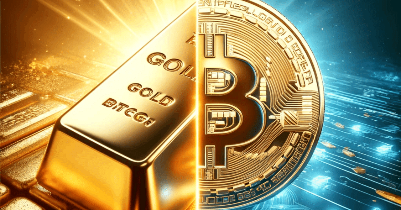 投資初心者向け：金（GOLD）とビットコイン（BTC）の違いを解説｜個人投資家 Taka Chan