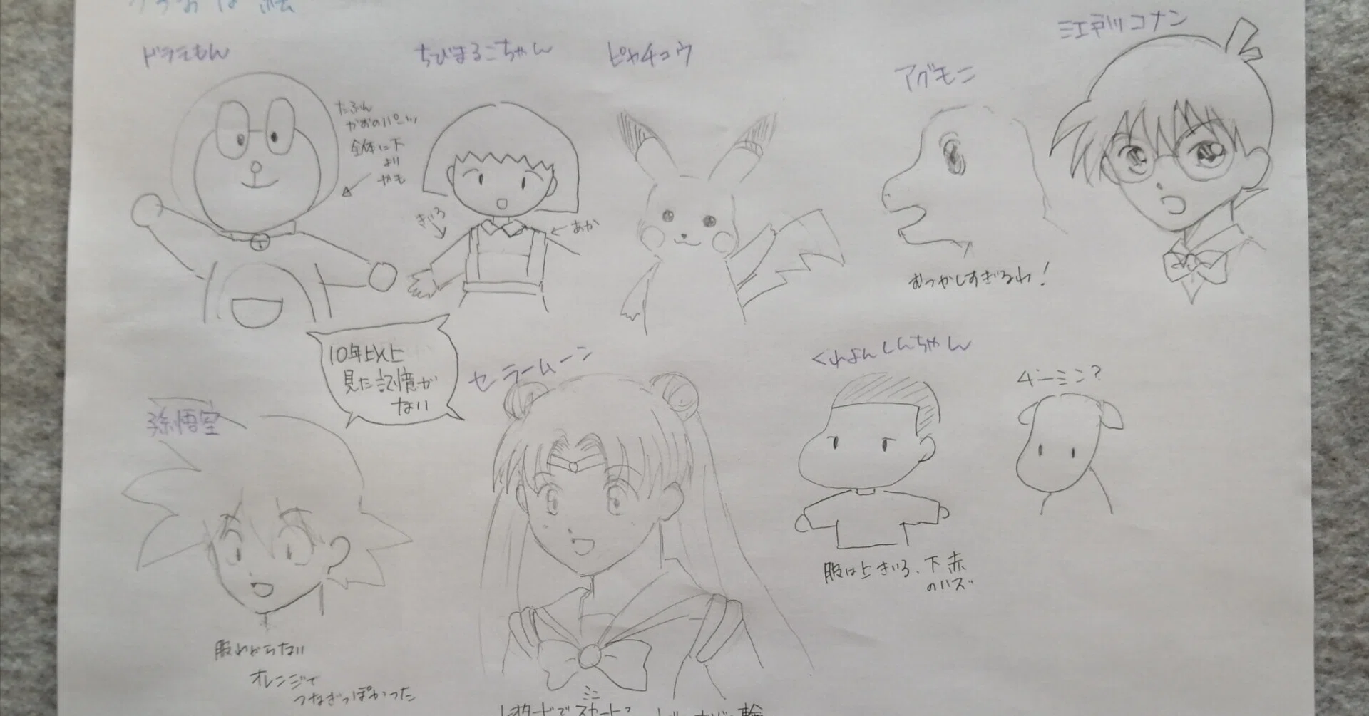うろおぼ絵で遊んでみた｜鈴音