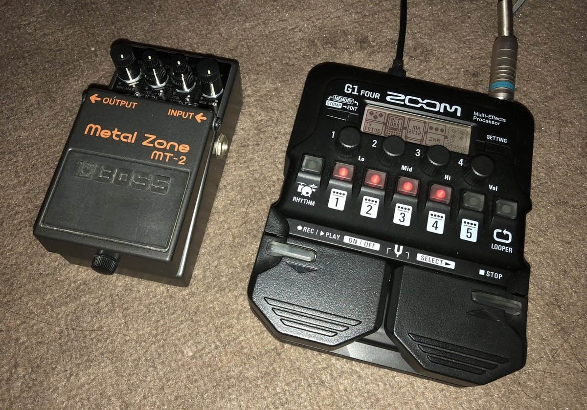 ZOOM G1 Fourは持っておくべき｜Nu