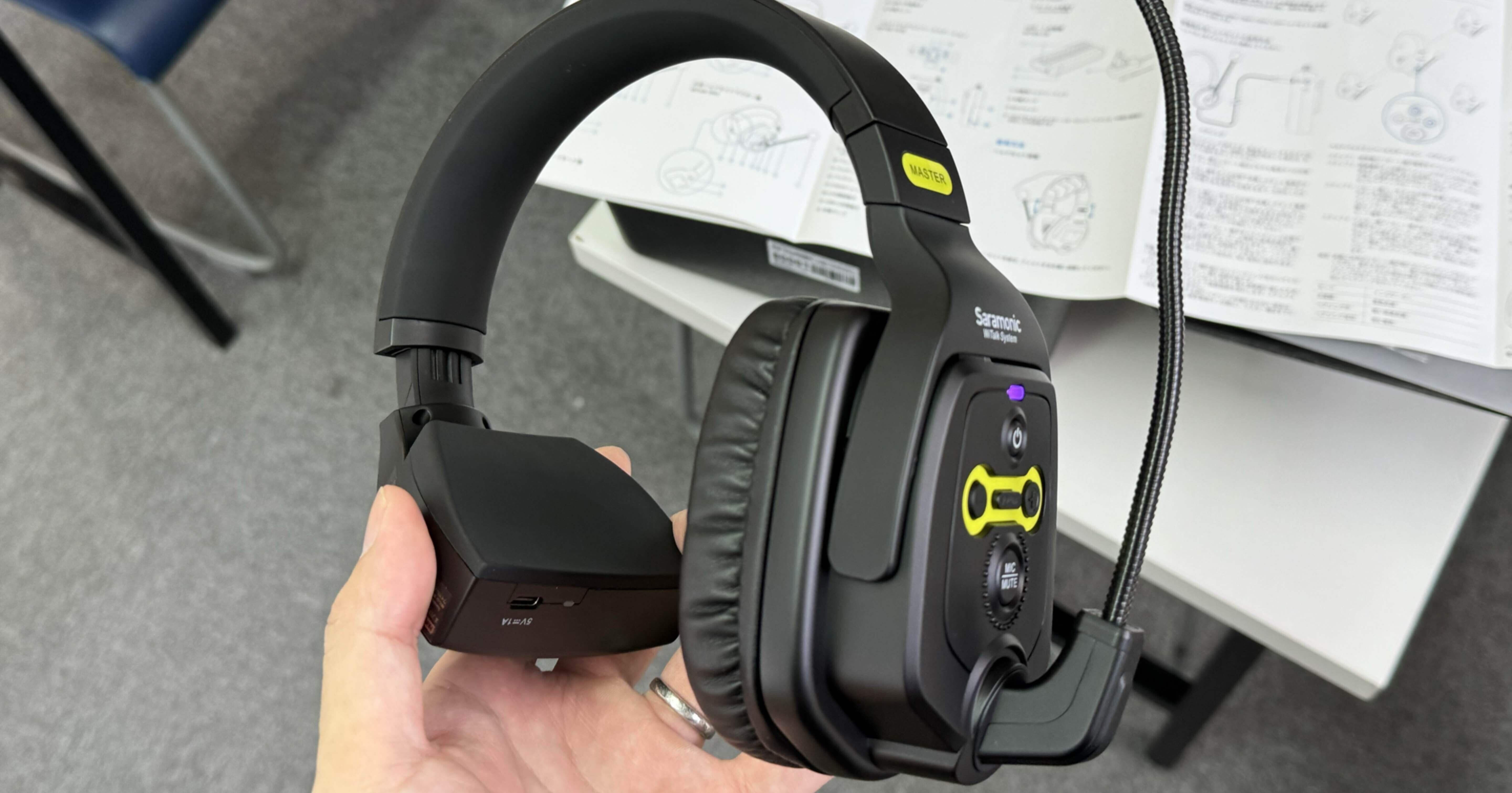 Saramonic製のワイヤレスインカム「WiTalk WT3S」を試したファースト