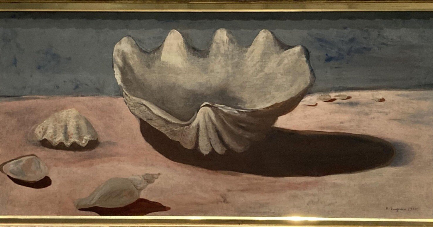 三岸好太郎、【暖炉の静物】、限定版・豪華・希少画集画、新品高級額 三岸好太郎、【暖炉の静物】、限定版・豪華・希少画集画、新品高級額