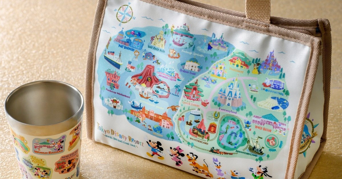 【レトロ】東京ディズニーランドのスーベニアマップ Disney Official]Map|Tokyo Disneyland