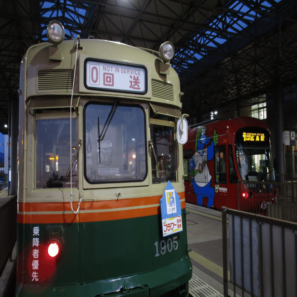 折れぬ勇姿と広島の町｜かんてん