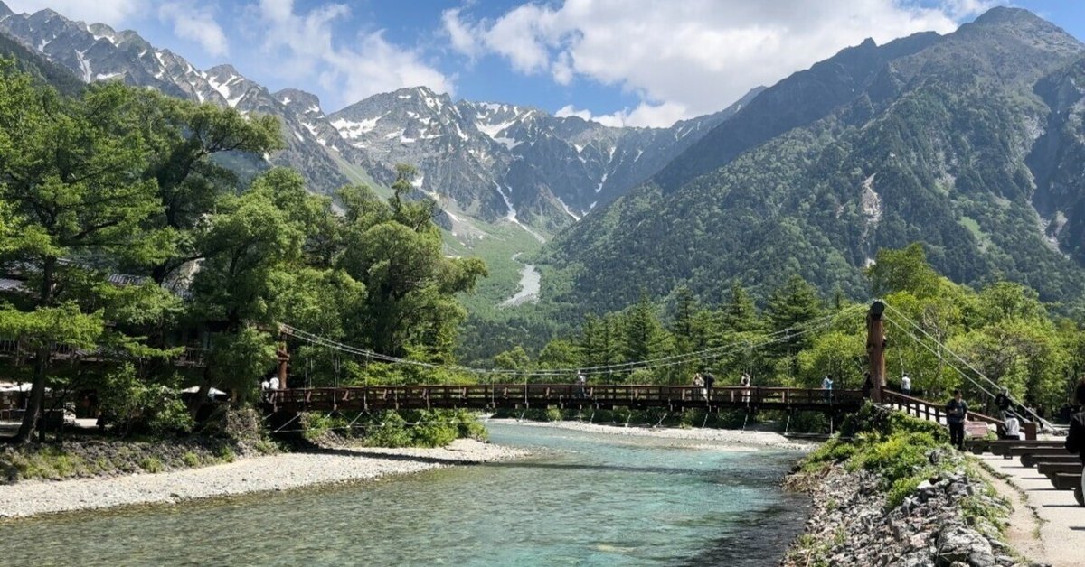 春風 河童橋上高地