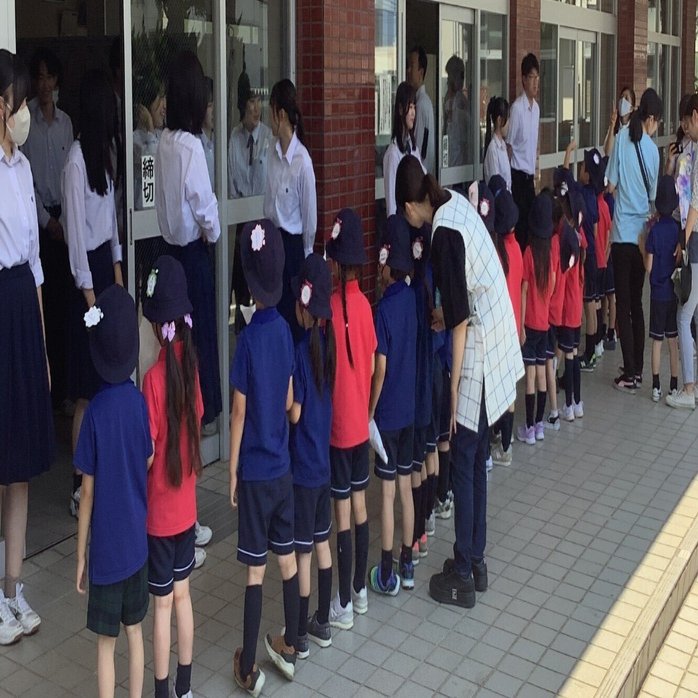 愛泉こども園のみなさんが来校しました｜新潟県立新潟南高等学校