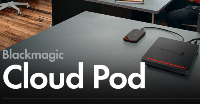 その他 Blackmagic Cloud Pod Blackmagic Design(ブラックマジックデザイン) Blackmagic Cloud Pod