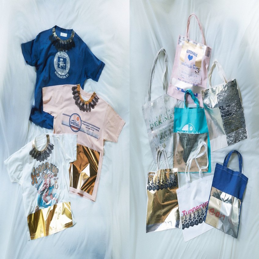 箔と染めで新しく生まれ変わる古着 NEW VINTAGE｜YUKI FUJISAWA