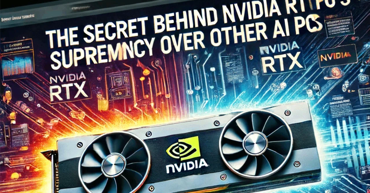 クラス最高のAIパフォーマンス：NVIDIAの技術が変える未来」「他社AI PCを凌駕するNVIDIA RTX GPUの秘密」「画像生成を加速 ...