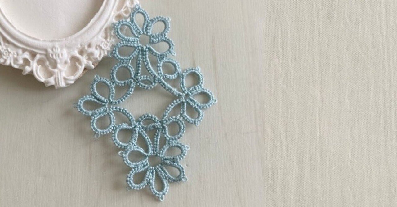 pattern》№174 糸がつなぐやさしい時間~ ナナイロタティングの小さな