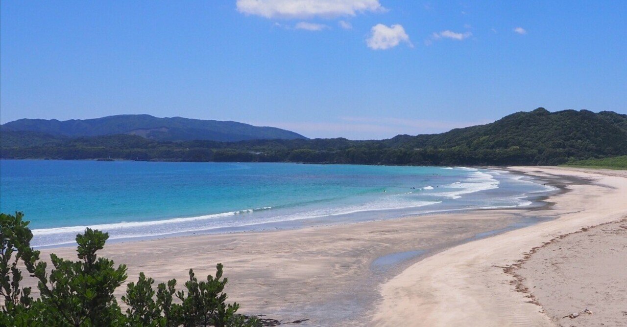奇跡の景観とウミガメの海「大岐の浜」でコバルトブルーに染まる｜中山道雄