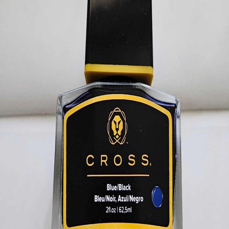 万年筆インク CROSS ブルーブラック｜新月