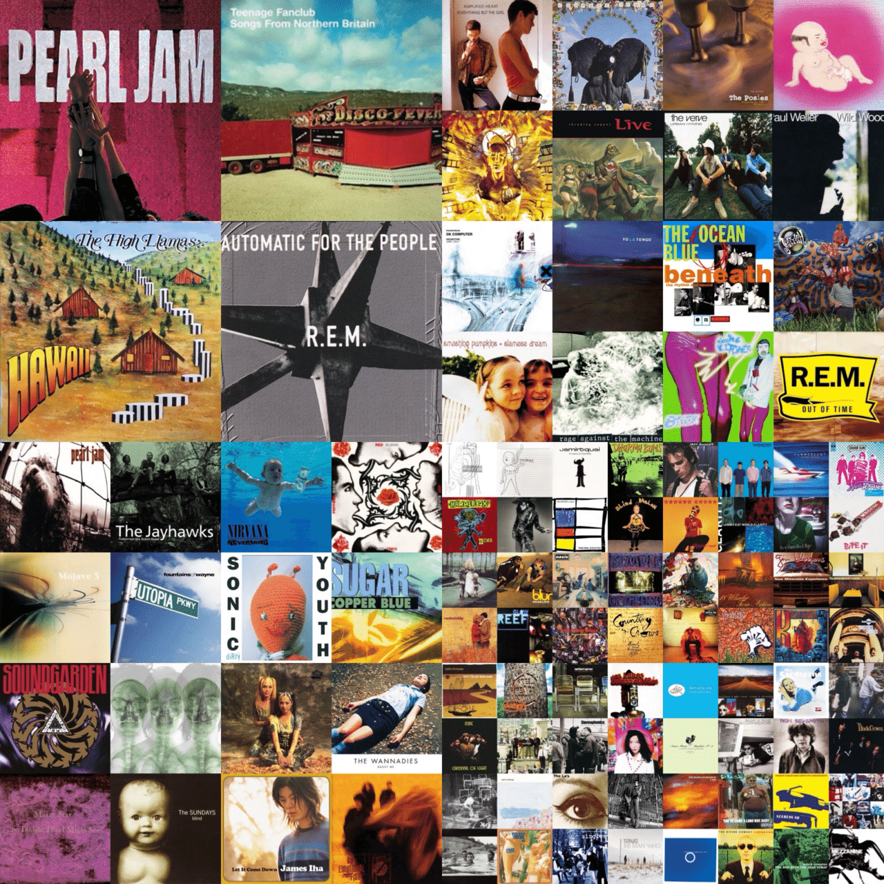 90年代ロックアルバムベスト100 ③｜dig ニキ