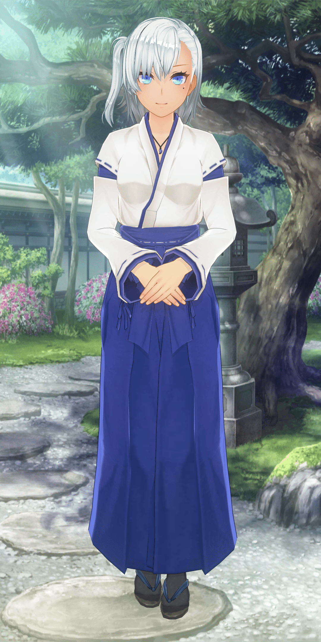 巫女服 長月玖玲 右サイドポニーテール付加 玖令 Kurei Vtuber カスタムキャスト Note 巫女服 長月玖玲 右サイドポニーテール付加 玖令 Kurei Vtuber カスタムキャスト Note