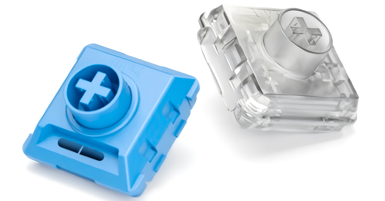 Haute42 T16 レバーレス(Kailh Wind Engineスイッチ) Haute42 Kailh Customized Low Profile Crystal Switch For