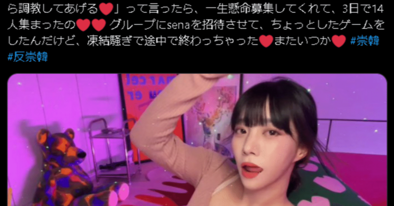 崇韓堕ち 文字コラ ❤反崇韓グループの遊び❤|sena_k06